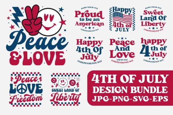 4th of July Retro SVG Design Bundle Review
