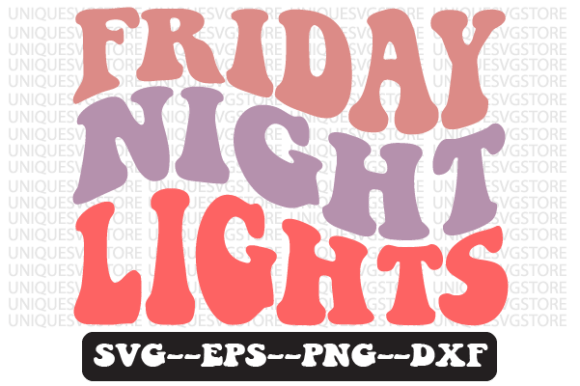 Friday Night Lights Retro Svg Design Review