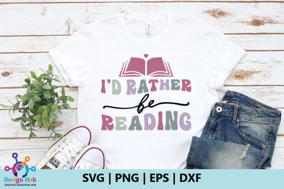 I’d Rather Be Reading Retro SVG Review