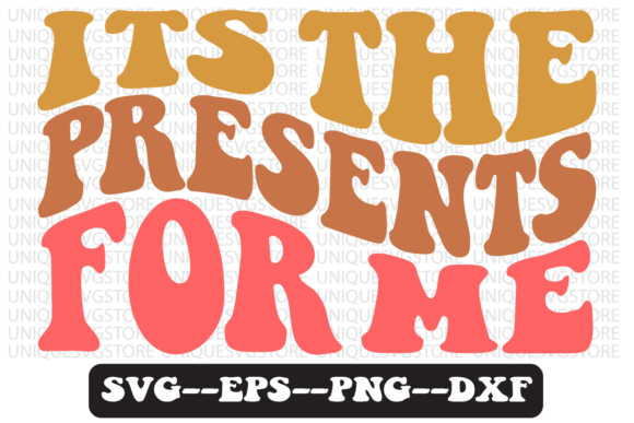 Its the Presents for Me Retro Svg Design Review