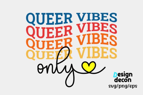 Review: LGBTQ Pride Month Queer Vibes Retro SVG