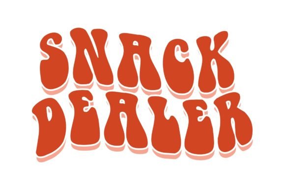 Snack Dealer Groovy Retro SVG Design Review