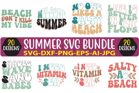 Summer Retro Svg Bundle Vol. 9 Review