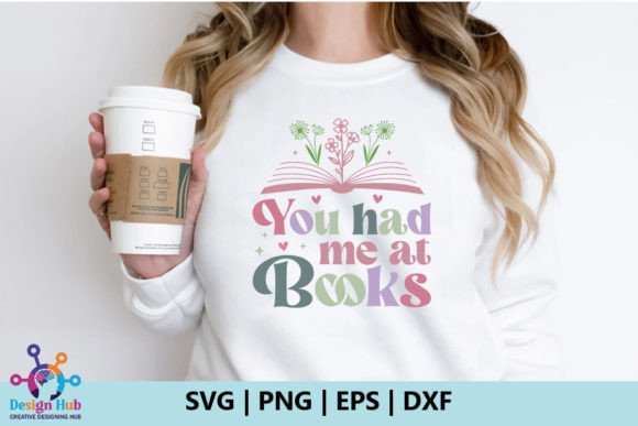 You Had Me at Books Retro SVG Review